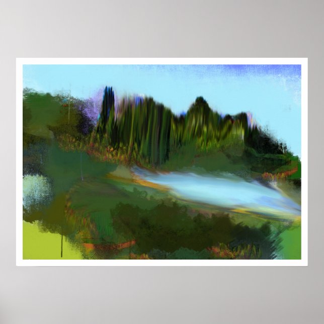 Autumn in the Park Poster (Front)