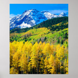 Autumn in the Rockies Poster