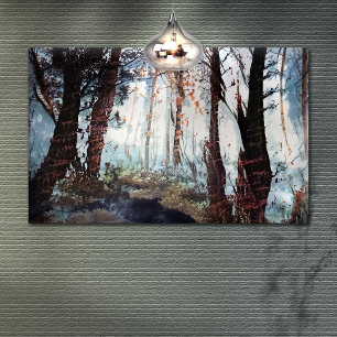 Autumn in the Woods Canvas Print