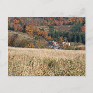 Autumn In Vermont Postcard