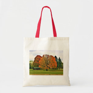 Autumn in West Bend, Wisconsin Tote Bag