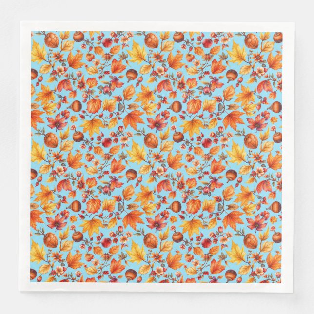 Autumn is in the Air Napkin (Front)