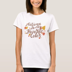 Autumn Is My Favorite Color Shirt, Cute Fall Shirt