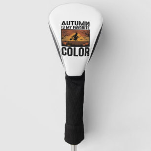 Autumn Is My Favourite Colour Halloween Witch Desi Golf Head Cover