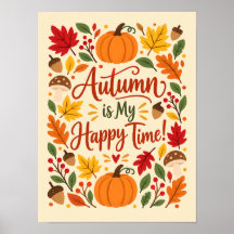 Autumn Is My Happy Time!