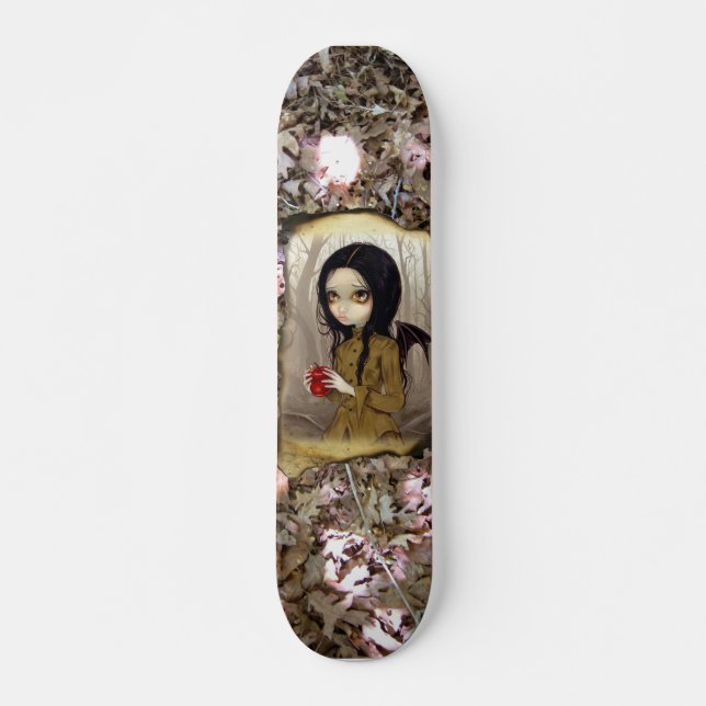 Autumn is My Last Chance SKATEBOARD gothic fairy (Front)