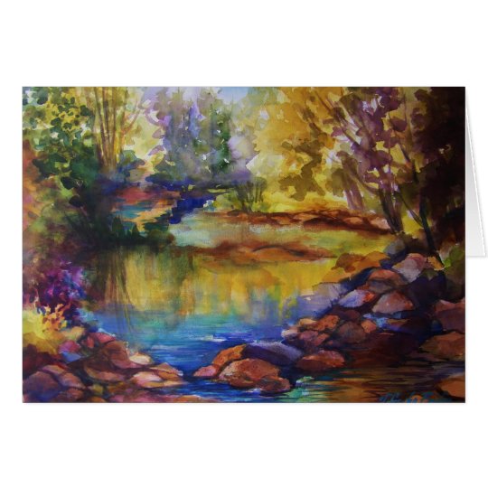 "Autumn Jewels of Yosemite" Card