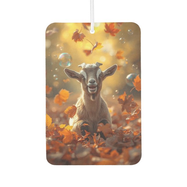 Autumn Joy Car Air Freshener (Front)