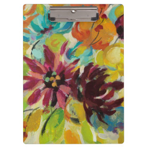 Autumn Joy Flowers Clipboard