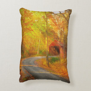 Autumn - Just past the bend Decorative Cushion