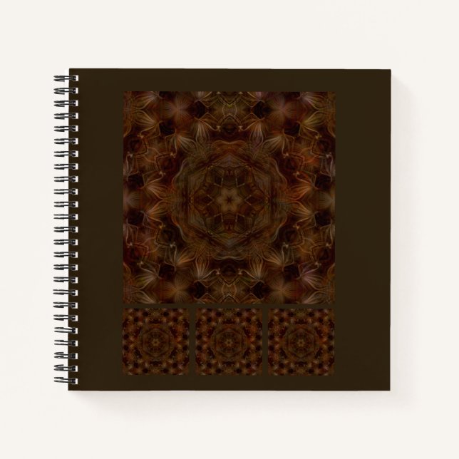 Autumn Kaleidoscope  Notebook (Front)
