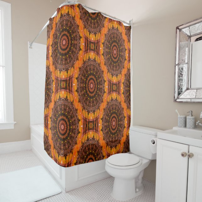 Autumn Lace...... Shower Curtain (In Situ)