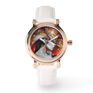 Autumn Lady Watch - Painting