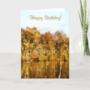 AUTUMN LAKE CARD