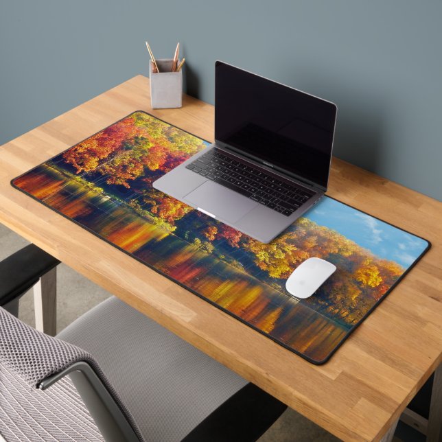 Autumn Lake Desk Mat (Office 2)