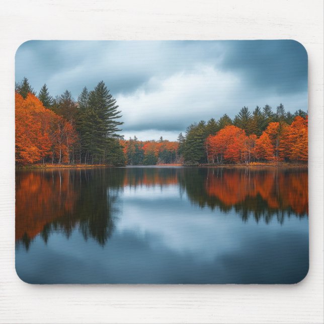 Autumn Lake Mouse Mat (Front)