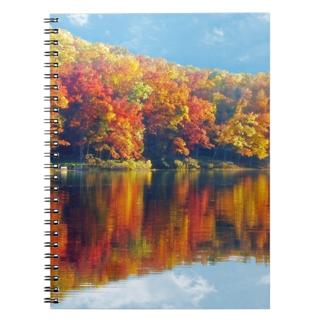 Autumn Lake Notebook (Front)