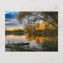 Autumn Lakeside Serenity