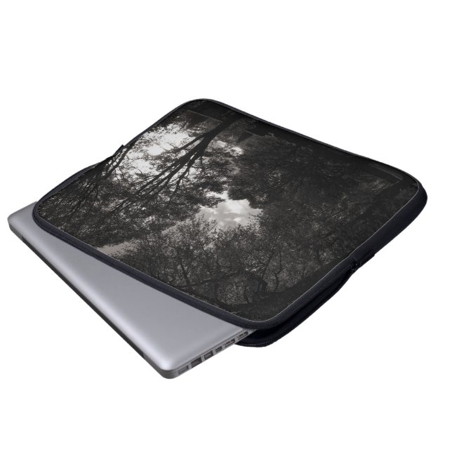 Autumn Landscape Bute Park Cardiff Laptop Sleeve (Front Bottom)