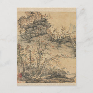 Autumn Landscape by Chen Hongshou Postcard