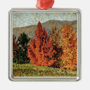 Autumn Landscape, c.1903 (oil on canvas) Metal Tree Decoration