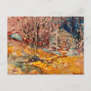 Autumn Landscape   George Luks Postcard
