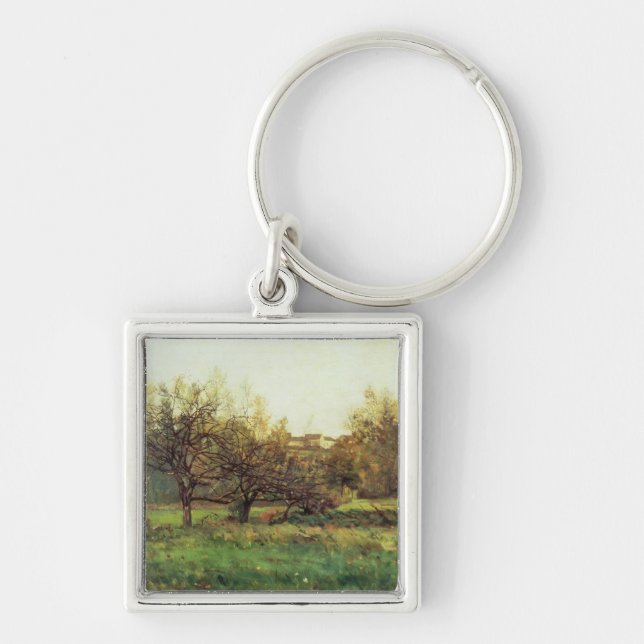 Autumn Landscape Key Ring (Front)
