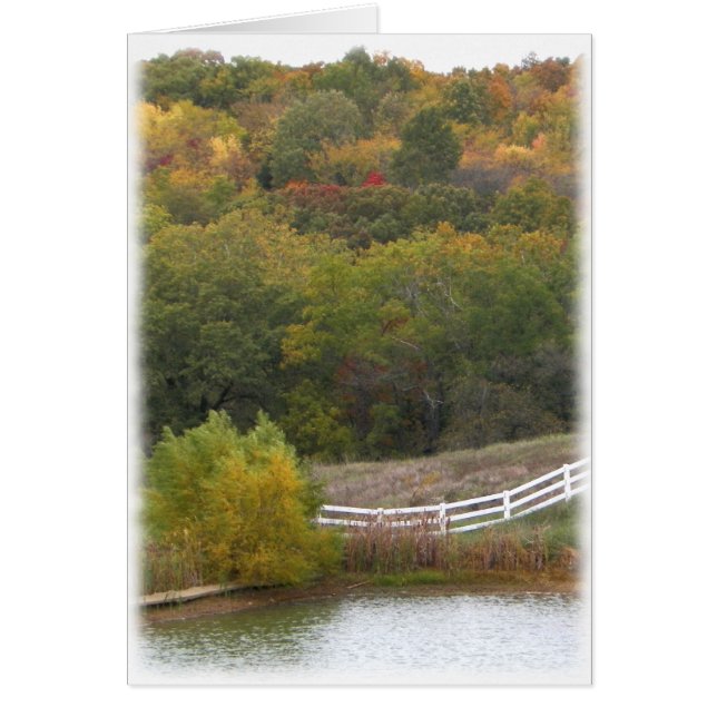 Autumn Landscape Photograph (Front)