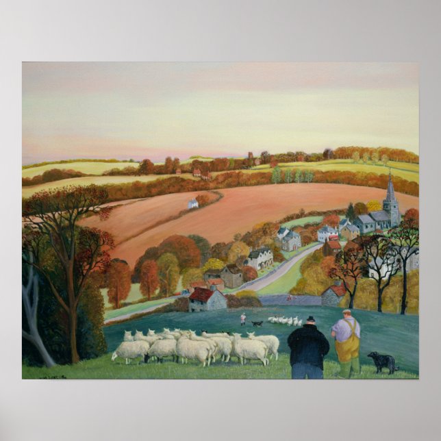 Autumn Landscape Poster (Front)