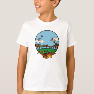 Autumn Landscape Scene T-Shirt