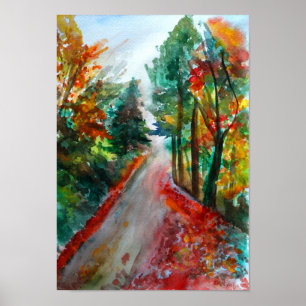 Autumn Landscape  Value Poster Paper (Matte)