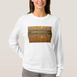 Autumn landscape with lake, Vermont, USA T-Shirt