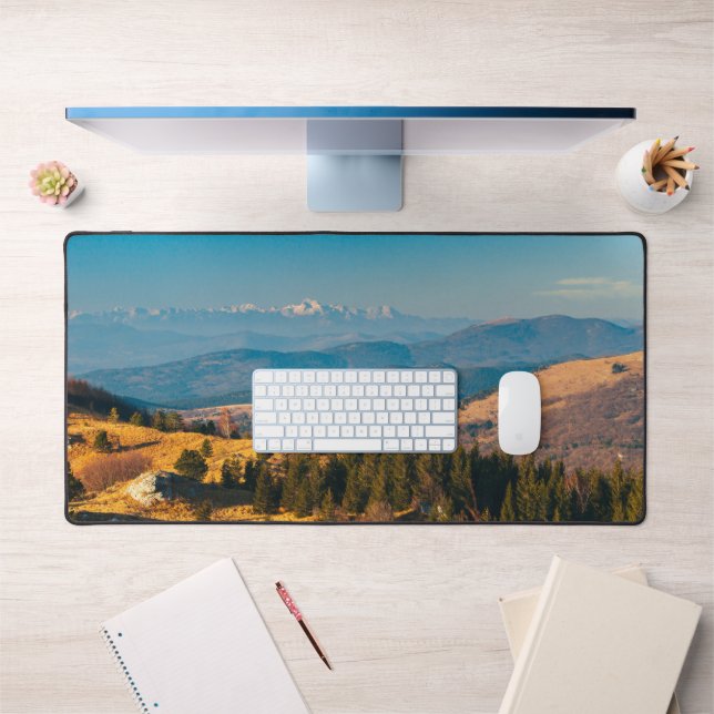 Autumn landscape with mountain Triglav Desk Mat (Office 1)