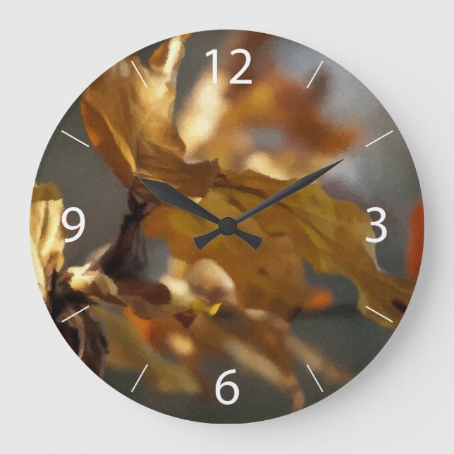 Autumn Large Clock (Front)