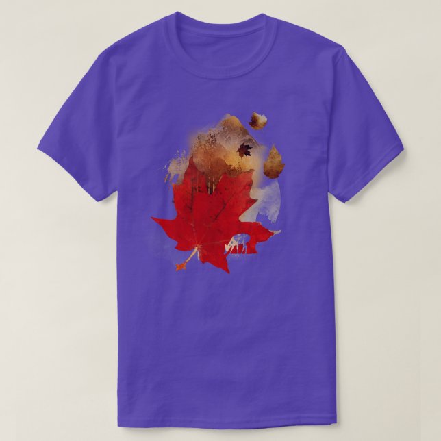 Autumn Leaf 1 T-Shirt (Design Front)