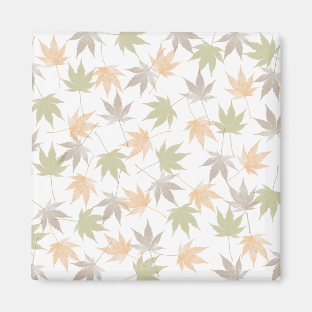 Autumn leaf beauty magnet (Front)