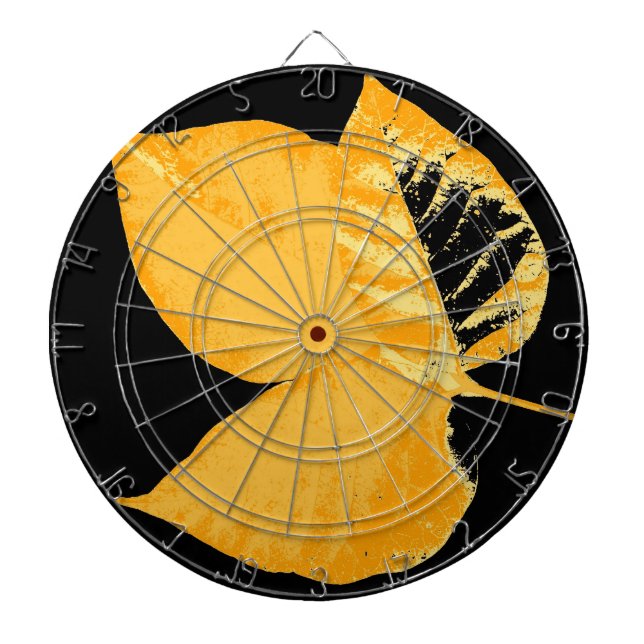Autumn leaf dartboard (Front)