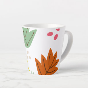 Autumn Leaf Fall Fun Latte Mug