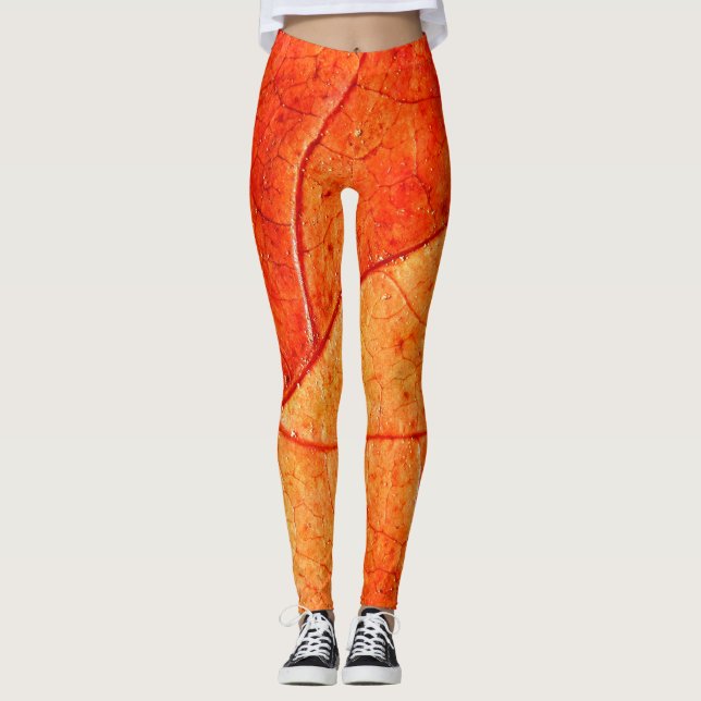 Autumn Leaf Leggings (Front)