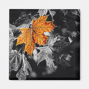 Autumn Leaf Magnet