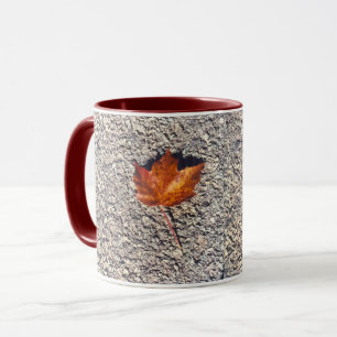   AUTUMN  LEAF MUG