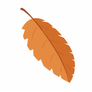 Autumn Leaf Photo Sculpture Magnet