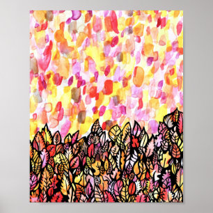 Autumn Leaf Poster