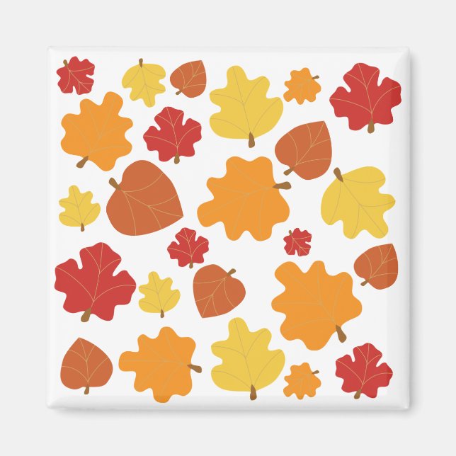 Autumn Leafs Magnet (Front)
