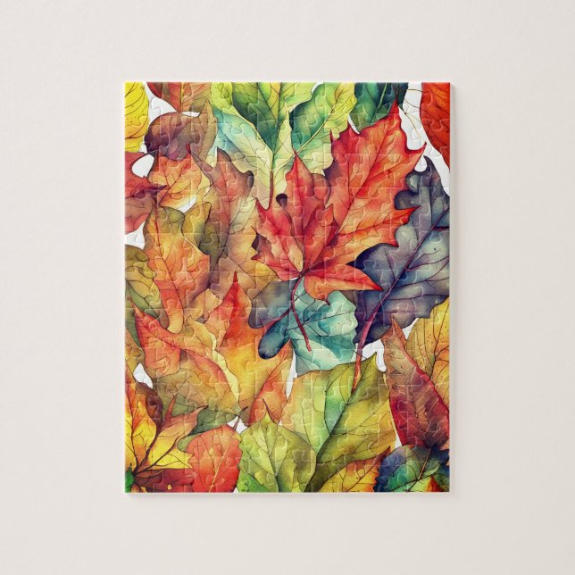Autumn Leaveas  Jigsaw Puzzle (Vertical)