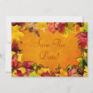 Autumn Leaves 1 Invitation