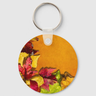 Autumn Leaves 1 Key Ring