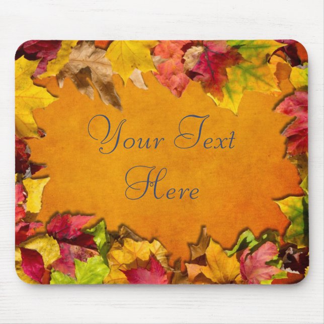 Autumn Leaves 1 Mouse Mat (Front)