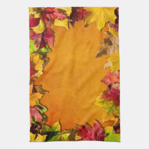 Autumn Leaves 1 Tea Towel