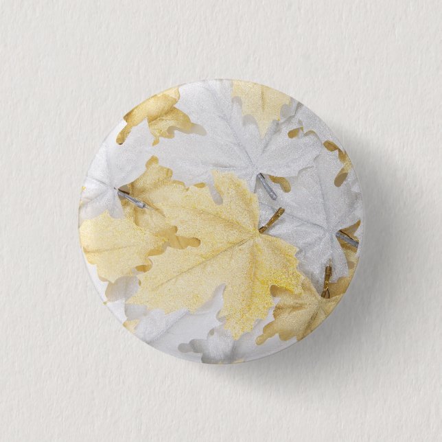 Autumn Leaves 3 Cm Round Badge (Front)